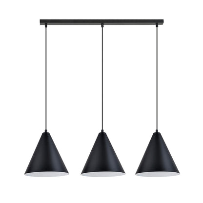 REBEL Pakabinamas šviestuvas Black, white 3 - bendras vaizdas