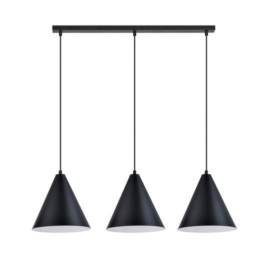 REBEL Pakabinamas šviestuvas Black, white 3 - bendras vaizdas