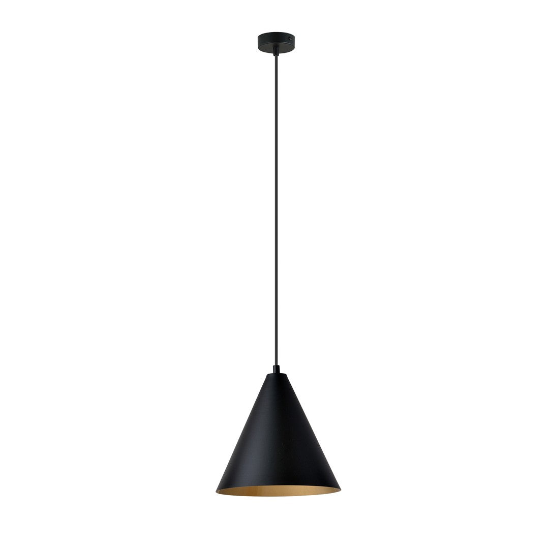 REBEL Pakabinamas šviestuvas Black, gold 1 - detalus vaizdas
