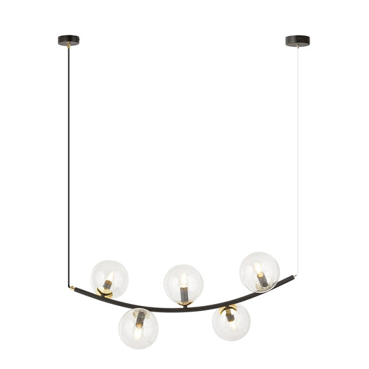 RITZ Pakabinamas šviestuvas Black, gold 5 - bendras vaizdas
