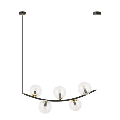 RITZ Pakabinamas šviestuvas Black, gold 5 - detalus vaizdas
