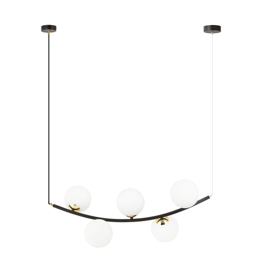 RITZ Pakabinamas šviestuvas Black, gold 5 - bendras vaizdas
