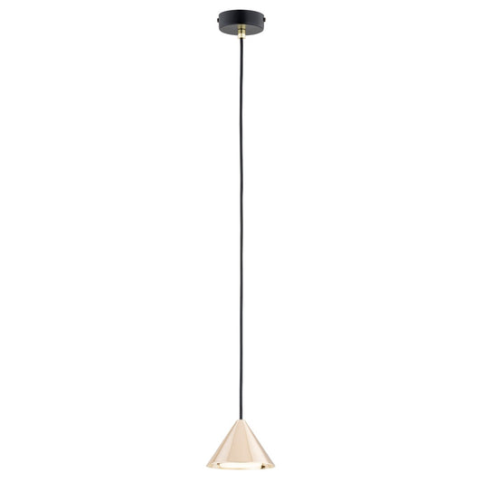 ELIT Pakabinamas šviestuvas Black, gold 1 - bendras vaizdas