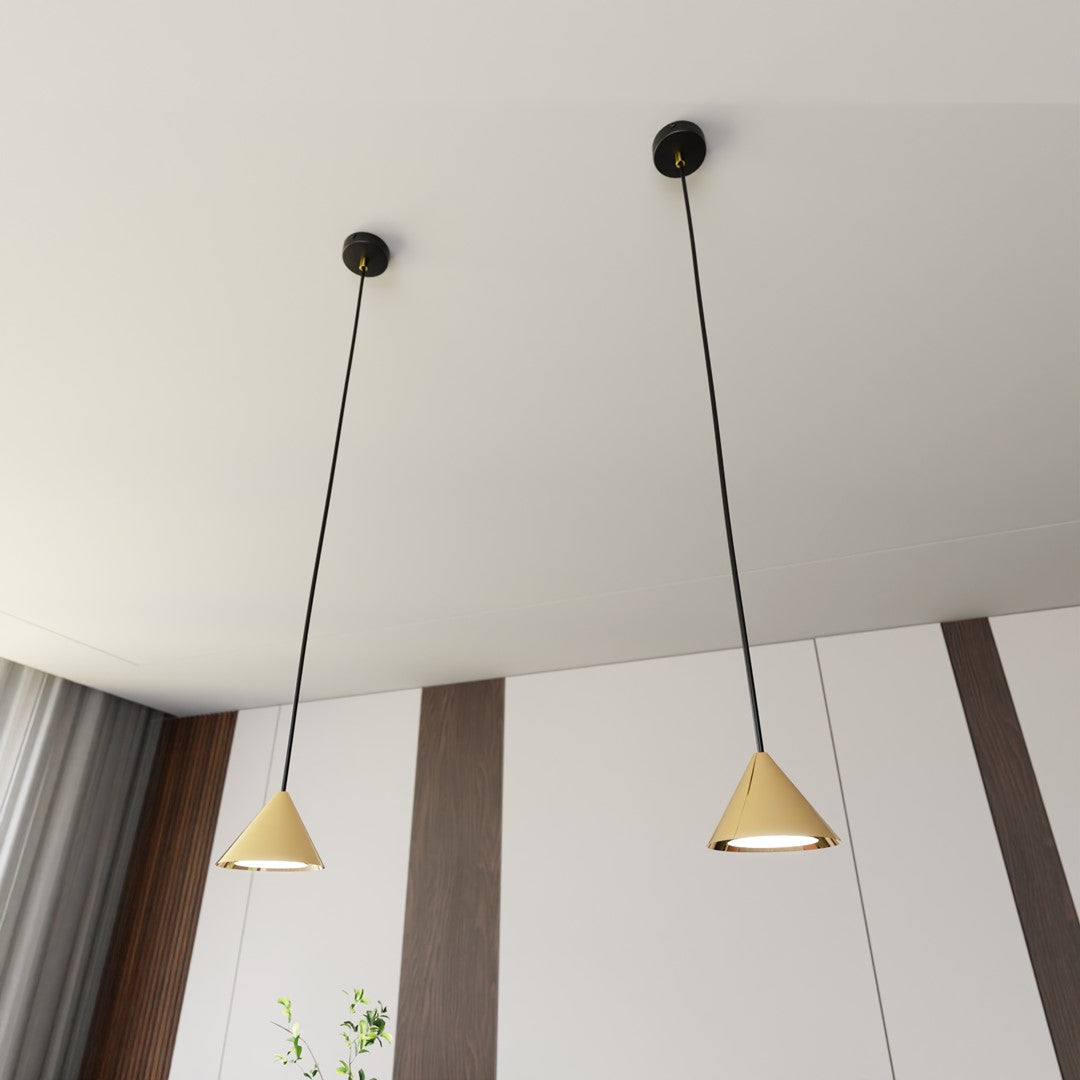 ELIT Pakabinamas šviestuvas Black, gold 1 - detalus vaizdas