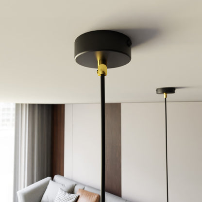 ELIT Pakabinamas šviestuvas Black, gold 1 - šoninis vaizdas