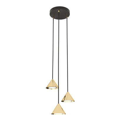ELIT Pakabinamas šviestuvas Gold, black 3 - bendras vaizdas