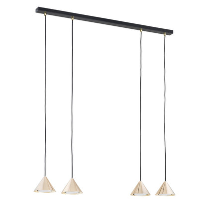 ELIT Pakabinamas šviestuvas Black, gold 4 - detalus vaizdas