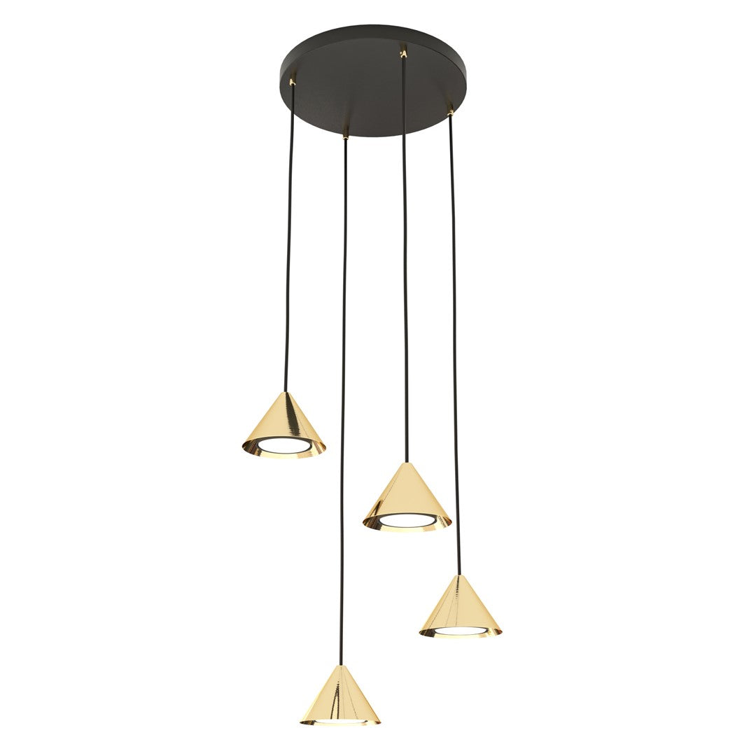 ELIT Pakabinamas šviestuvas Gold, black 4 - bendras vaizdas