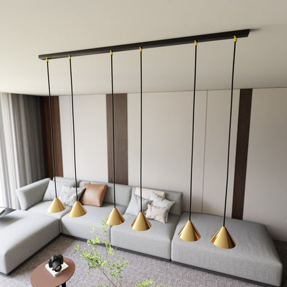ELIT Pakabinamas šviestuvas Black, gold 6 - apšvietimas