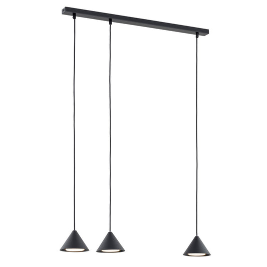 ELIT Pakabinamas šviestuvas Black, gold 3 - bendras vaizdas