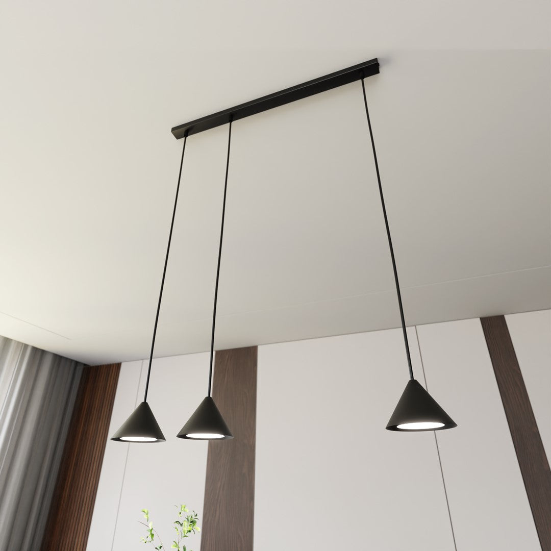 ELIT Pakabinamas šviestuvas Black, gold 3 - apšvietimas