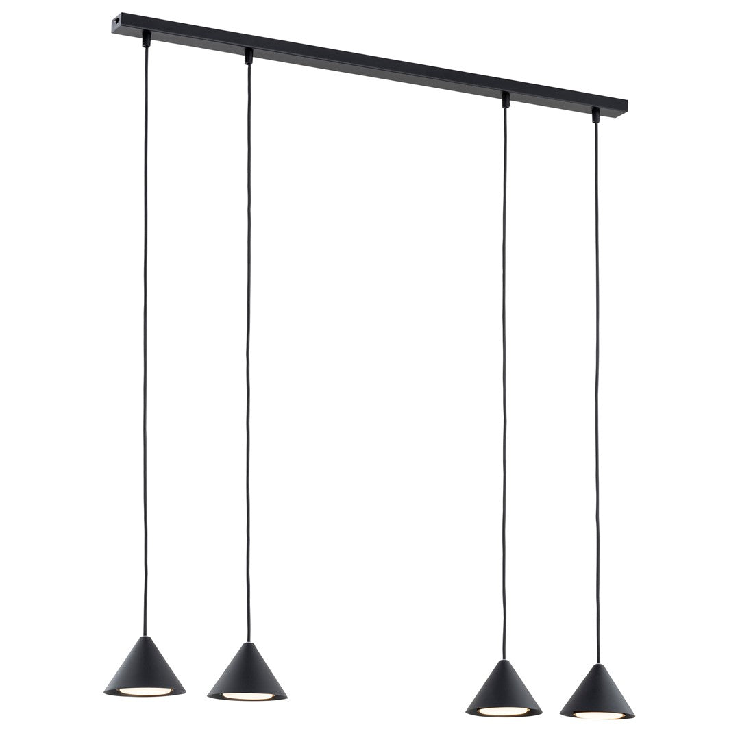 ELIT Pakabinamas šviestuvas Black, gold 4 - bendras vaizdas