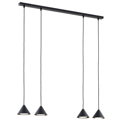 ELIT Pakabinamas šviestuvas Black, gold 4 - bendras vaizdas