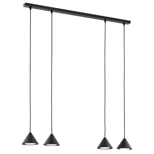 ELIT Pakabinamas šviestuvas Black, gold 4 - bendras vaizdas
