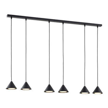 ELIT Pakabinamas šviestuvas Black, gold 6 - bendras vaizdas