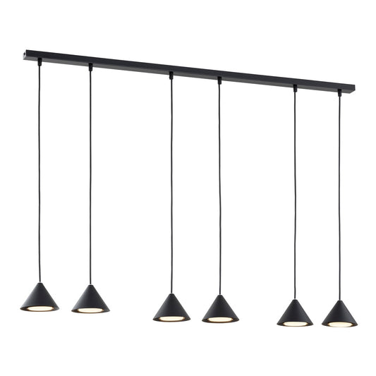 ELIT Pakabinamas šviestuvas Black, gold 6 - bendras vaizdas