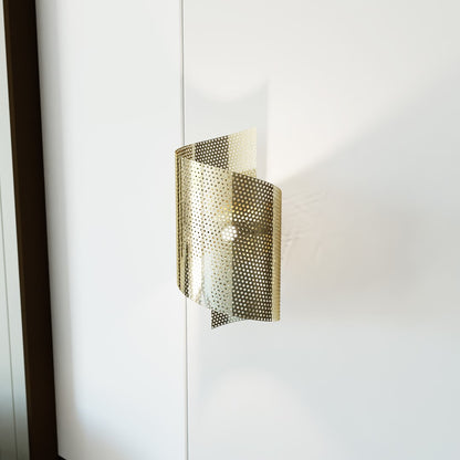 SPIRAL Sieninis šviestuvas Auksinė 1 - detalus vaizdas