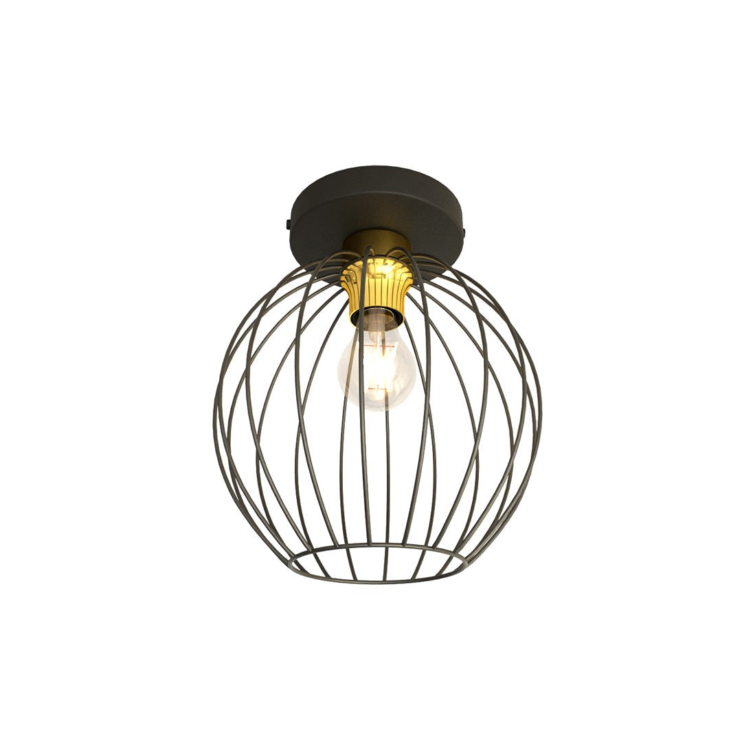 NEST Lubinis šviestuvas Black, gold 1 - bendras vaizdas