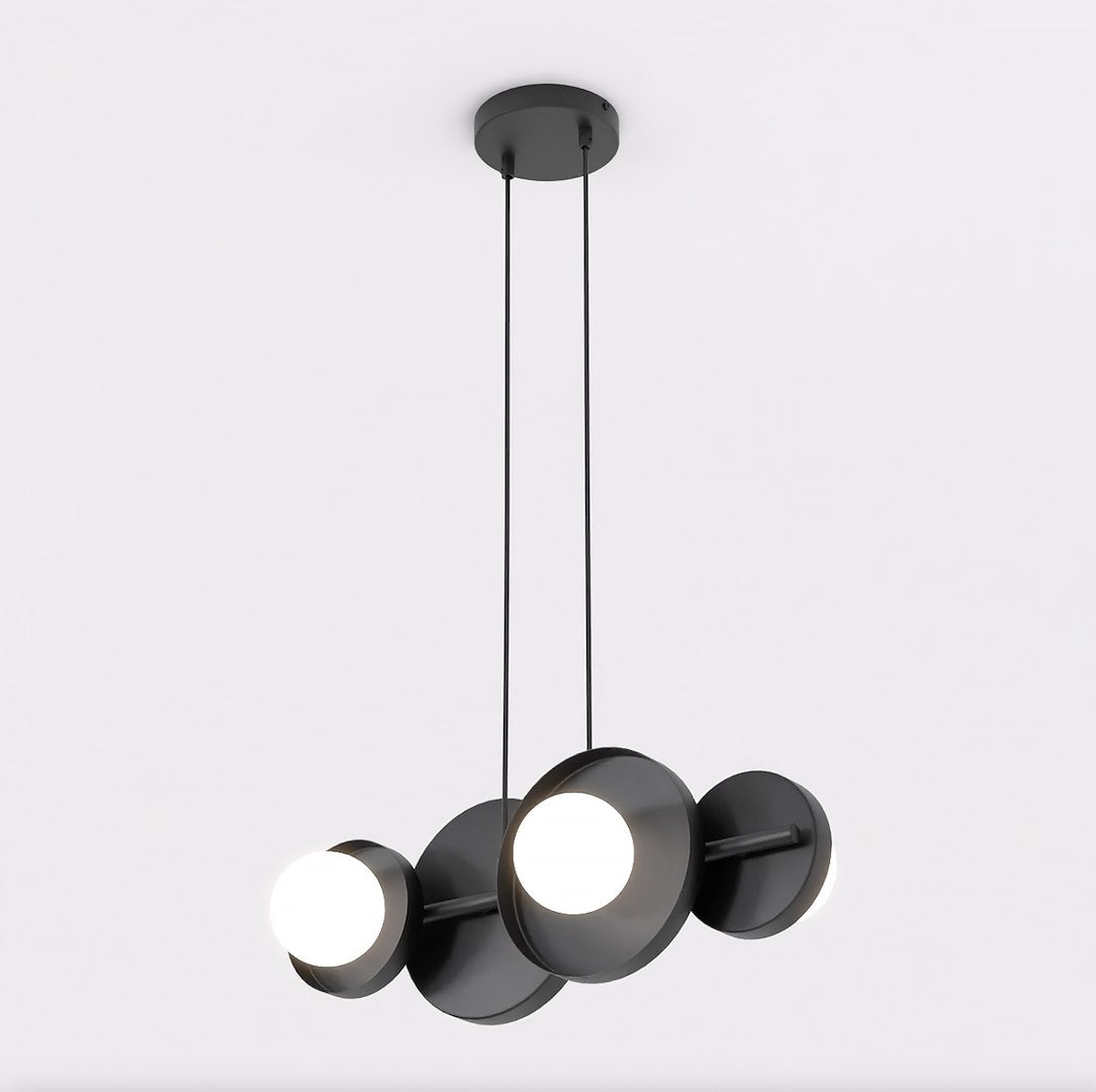 MODEL Pakabinamas šviestuvas Juoda 4 - detalus vaizdas