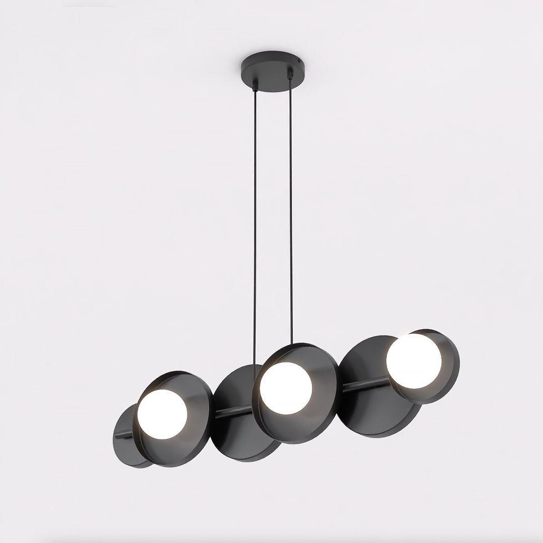 MODEL Pakabinamas šviestuvas Juoda 6 - detalus vaizdas