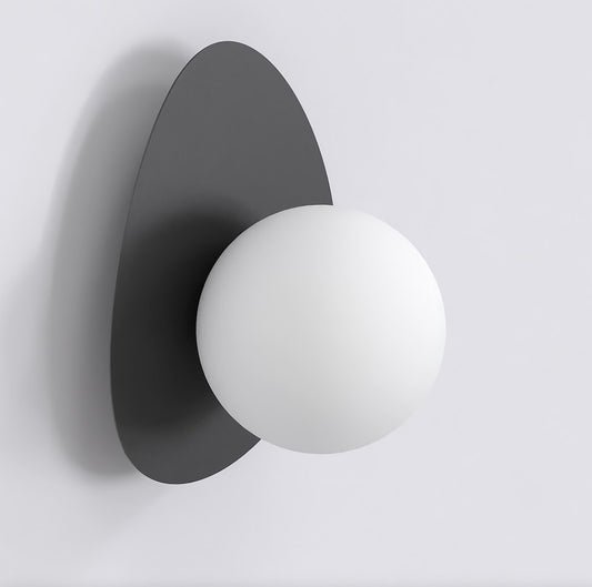 OVO Sieninis šviestuvas Juoda 1 - bendras vaizdas