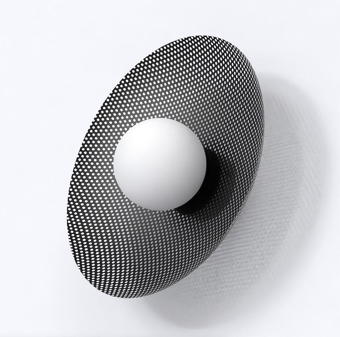 VIBEZ Sieninis šviestuvas Juoda 1 - bendras vaizdas