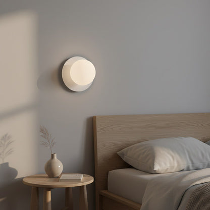 AMERICANA Sieninis šviestuvas Balta 1 - šoninis vaizdas