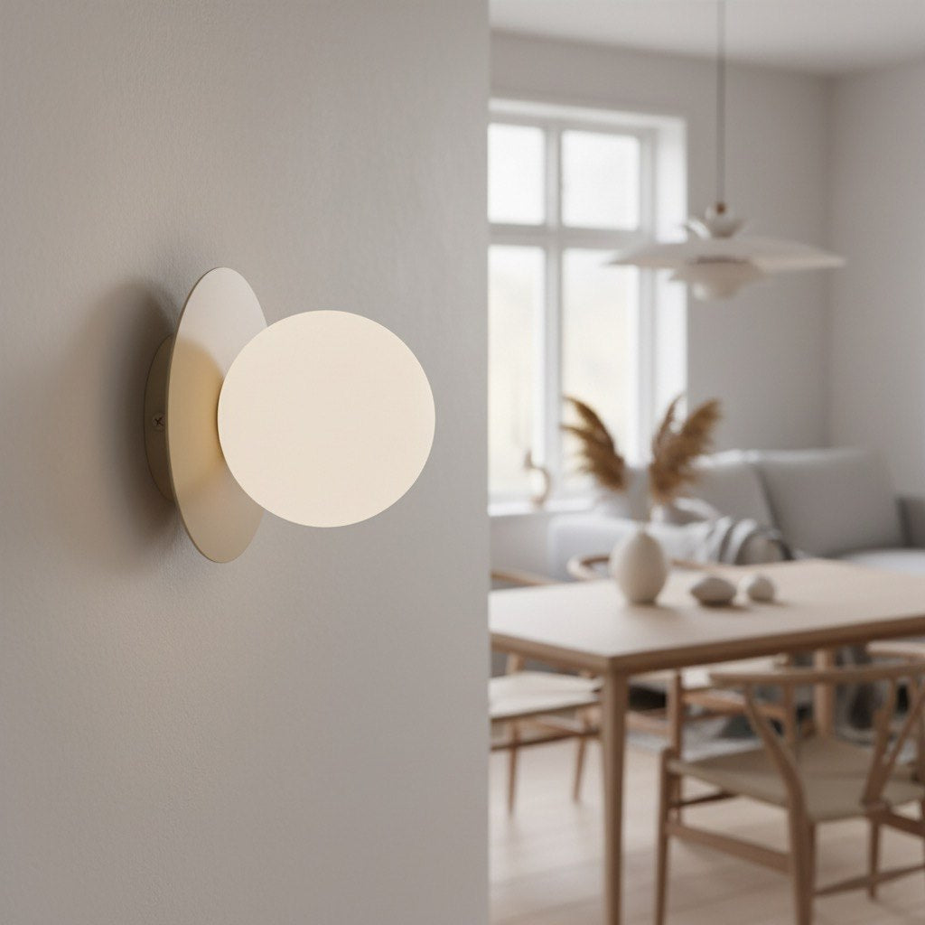 AMERICANA Sieninis šviestuvas Mocha 1 - interjere