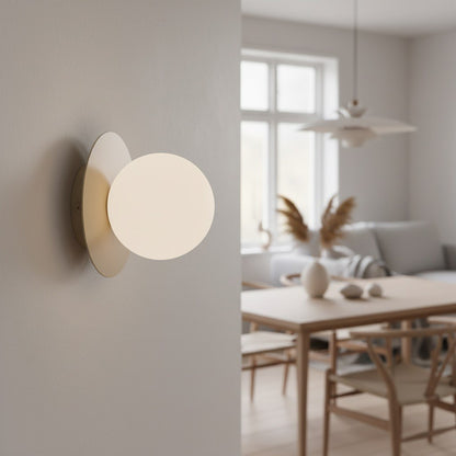 AMERICANA Sieninis šviestuvas Mocha 1 - interjere