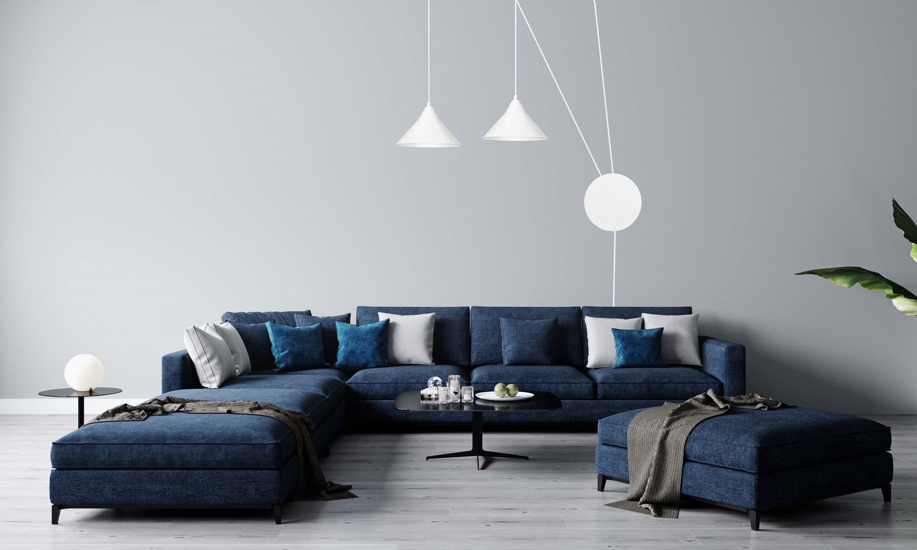 ABRAMO Pakabinamas šviestuvas Balta 2 - konstrukcijos detalės