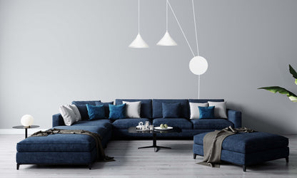 ABRAMO Pakabinamas šviestuvas Balta 2 - konstrukcijos detalės