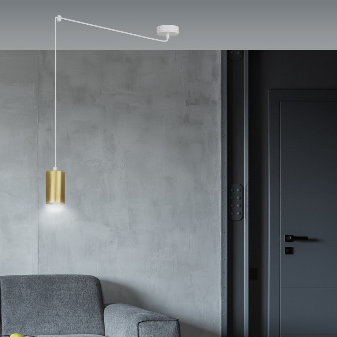 TRAKER Pakabinamas šviestuvas White, Gold 1 - apšvietimas