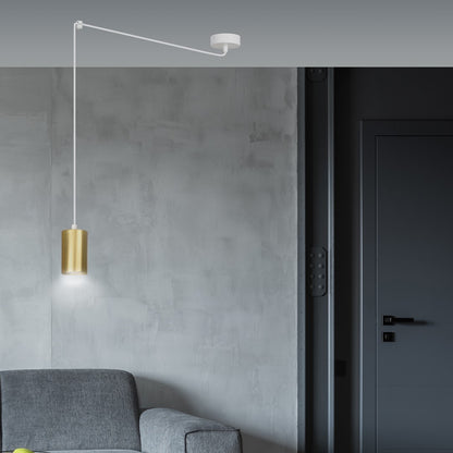 TRAKER Pakabinamas šviestuvas White, Gold 1 - apšvietimas