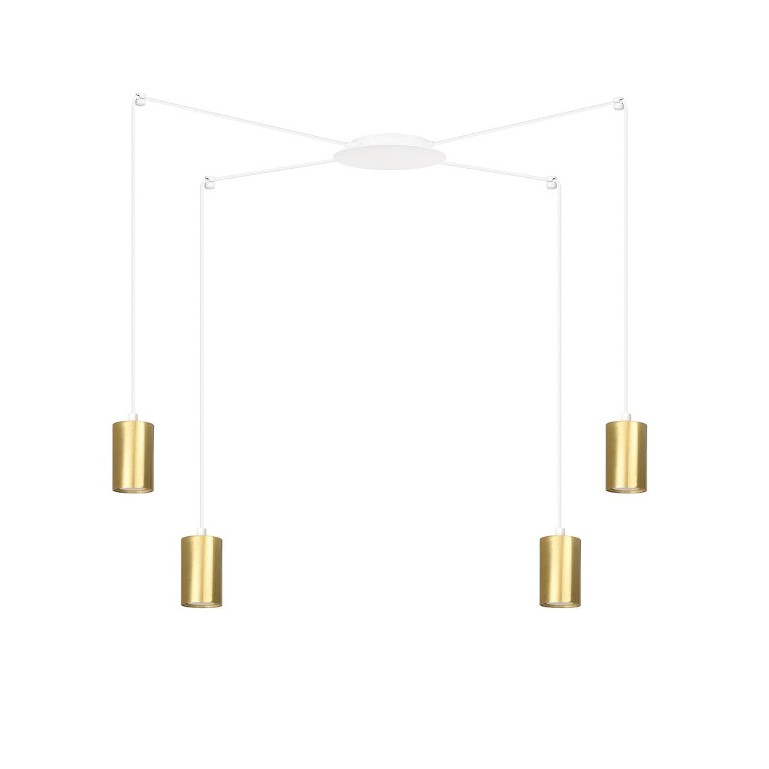 TRAKER Pakabinamas šviestuvas White, Gold 4 - bendras vaizdas