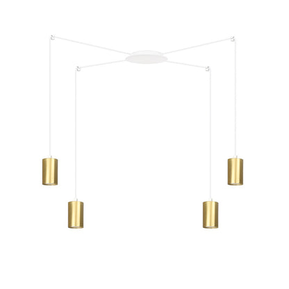 TRAKER Pakabinamas šviestuvas White, Gold 4 - bendras vaizdas