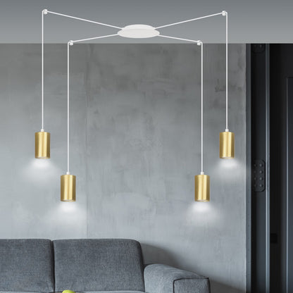 TRAKER Pakabinamas šviestuvas White, Gold 4 - konstrukcijos detalės