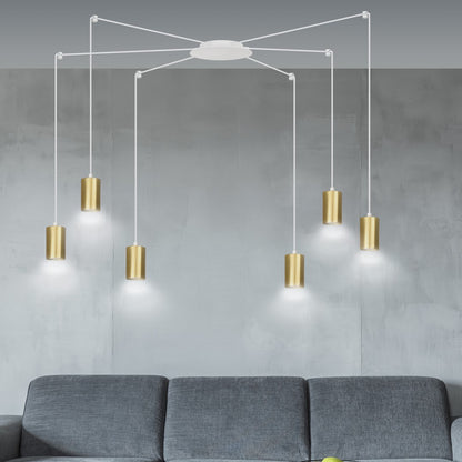 TRAKER Pakabinamas šviestuvas White, Gold 6 - konstrukcijos detalės