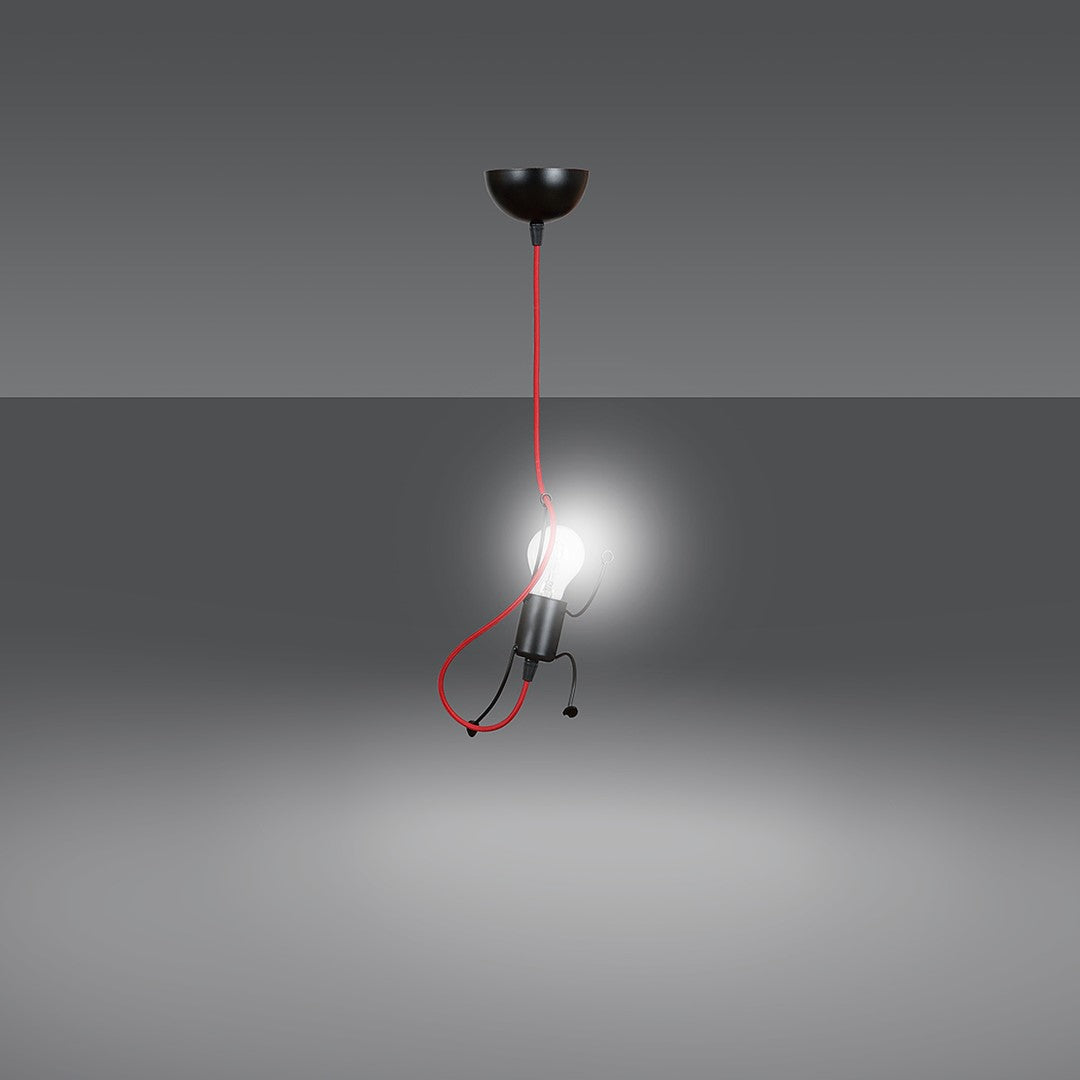 BOBI Pakabinamas šviestuvas Juoda 1 - detalus vaizdas