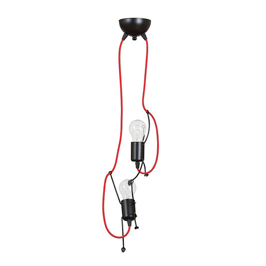 BOBI Pakabinamas šviestuvas Juoda 2 - bendras vaizdas