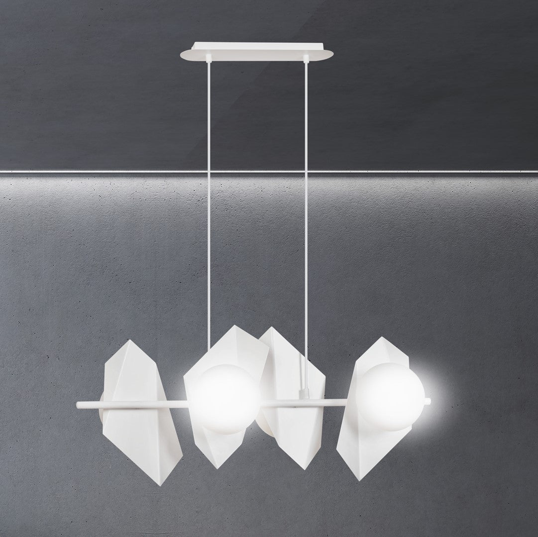 DRIFTON Pakabinamas šviestuvas Balta 4 - viršus/apačia