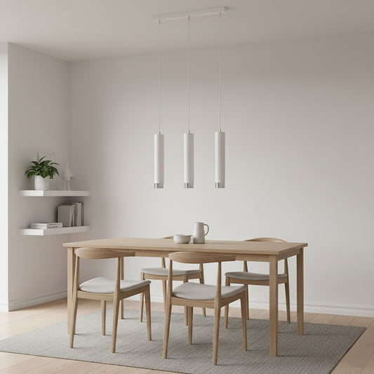 KIBO Pakabinamas šviestuvas White, silver 3 - detalus vaizdas