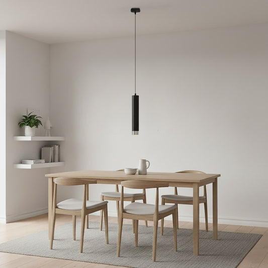 KIBO Pakabinamas šviestuvas Black, silver 1 - detalus vaizdas