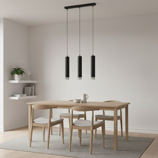 KIBO Pakabinamas šviestuvas Black, silver 3 - detalus vaizdas