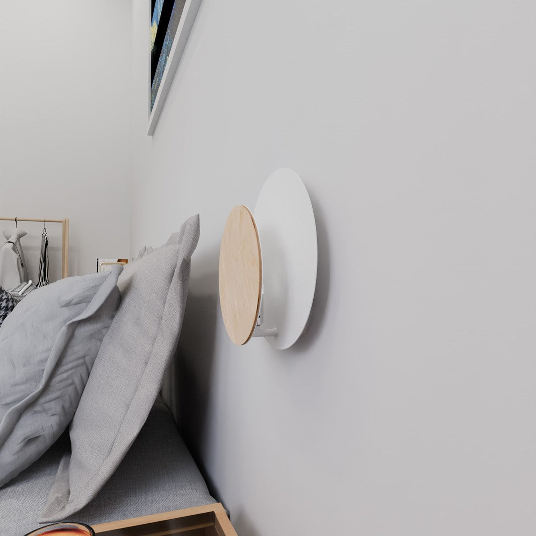 CIRCLE Sieninis šviestuvas Balta 1 - detalus vaizdas